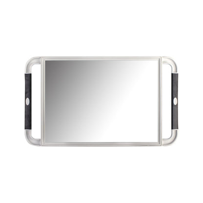 JRL Large Hand Held Mirror - White by JRL - Sustainable Living