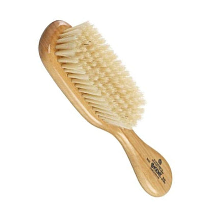 K-BA10 Kent Baby Brush, Super Soft White Bristles, Cherrywood by Kent - Hair Brushes (View 2)
