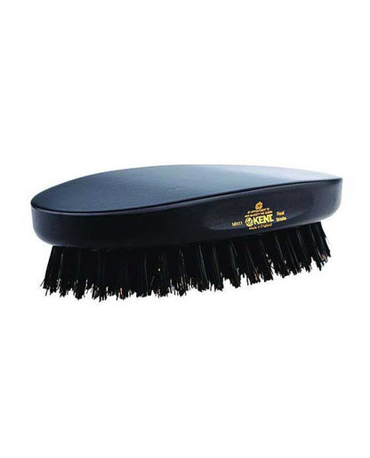 K-MN11 Kent Military Brush, Oval, Black Bristles, Ebonywood by Kent - Hair Brushes