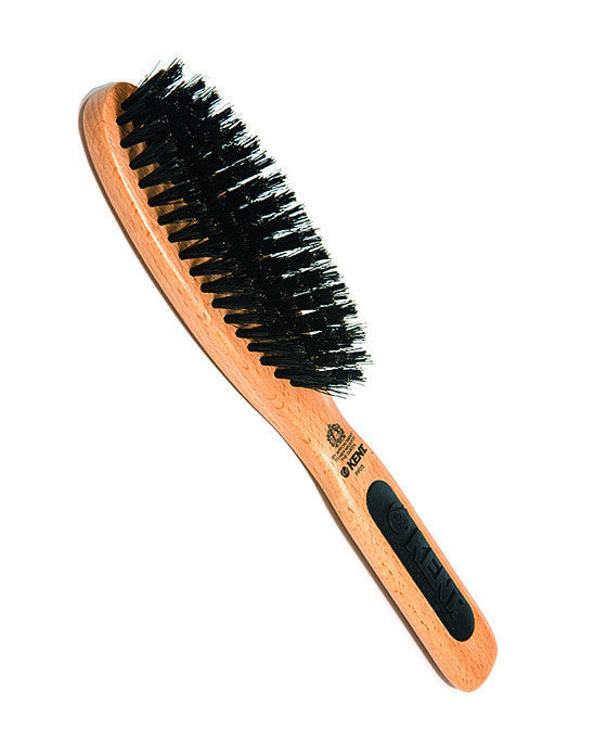 K-NS05 Kent Natural Shine Brush, Oval Head, Pure Bristle - Eco-friendly - Sama Homes