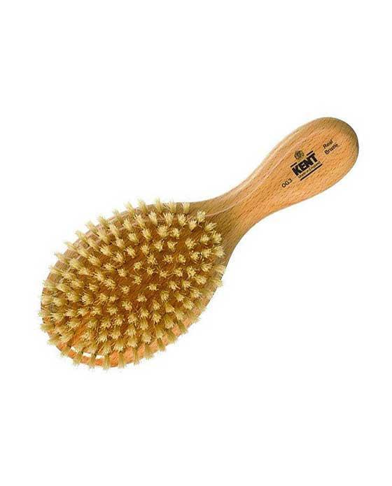 K-OG3 Kent Men's Brush, Oval Head, White Bristles, Beechwood - Eco-friendly - Sama Homes