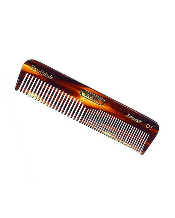 K-OT Kent Comb, Pocket Comb, Coarse/Fine (110mm/4.3in) - Eco-friendly - Sama Homes