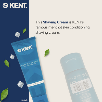 K-SCT1 Kent Shaving Cream, Tube (75ml/2.5oz) by Kent - Shave Cream (View 2)