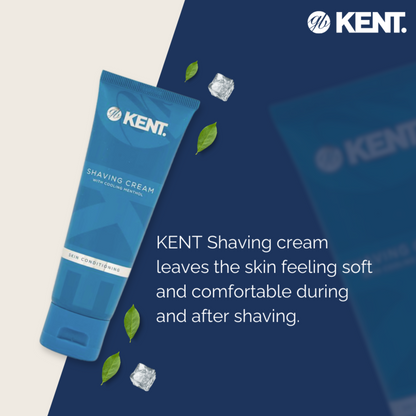 K-SCT1 Kent Shaving Cream, Tube (75ml/2.5oz) by Kent - Shave Cream (View 3)