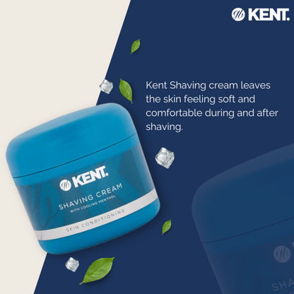 K-SCT2 Kent Menthol Shaving Cream, Tub (125ml/4.2oz) by Kent - Shave Cream (View 4)