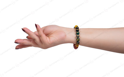 Original Multi Om Mani Bracelet  with Certificate by SAMAHealing - Sustainable Living (View 3)