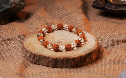 Rudraksha Crystal Bracelet by SAMAHealing - Sustainable Living