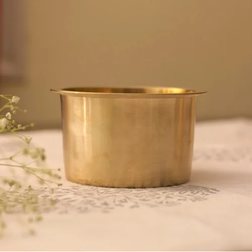 Kansa Tulsi Serveware Gravy Pot/Gunj - Image 2