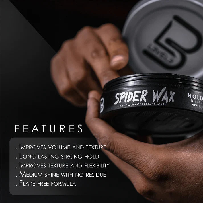 LV3 Spider Wax (Fiber Texture Wax) 100 ml by L3VEL3 - Sustainable Living (View 3)