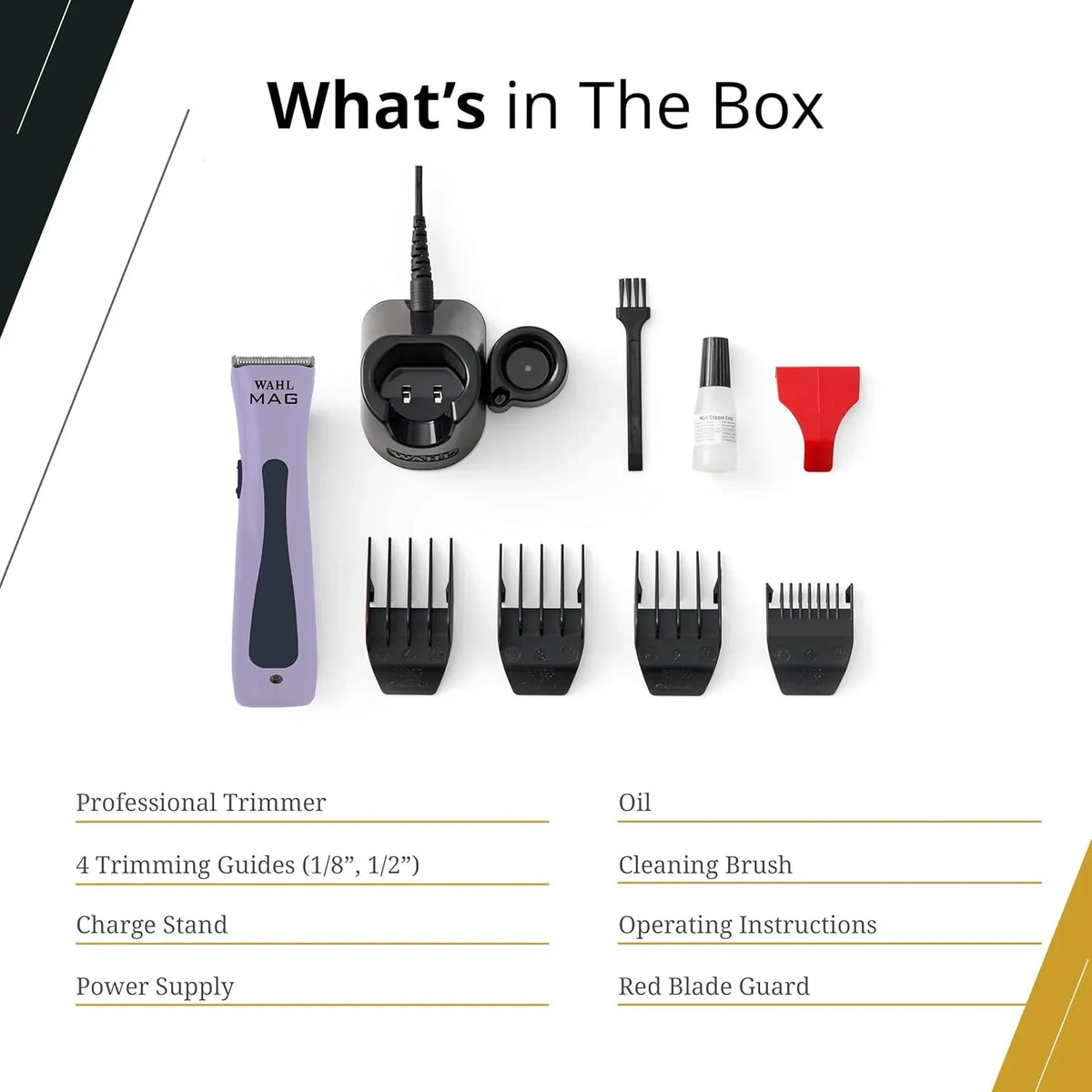 Wahl Limited Edition Mag Lithium Trimmer Lavender by Wahl - Sustainable Living (View 4)