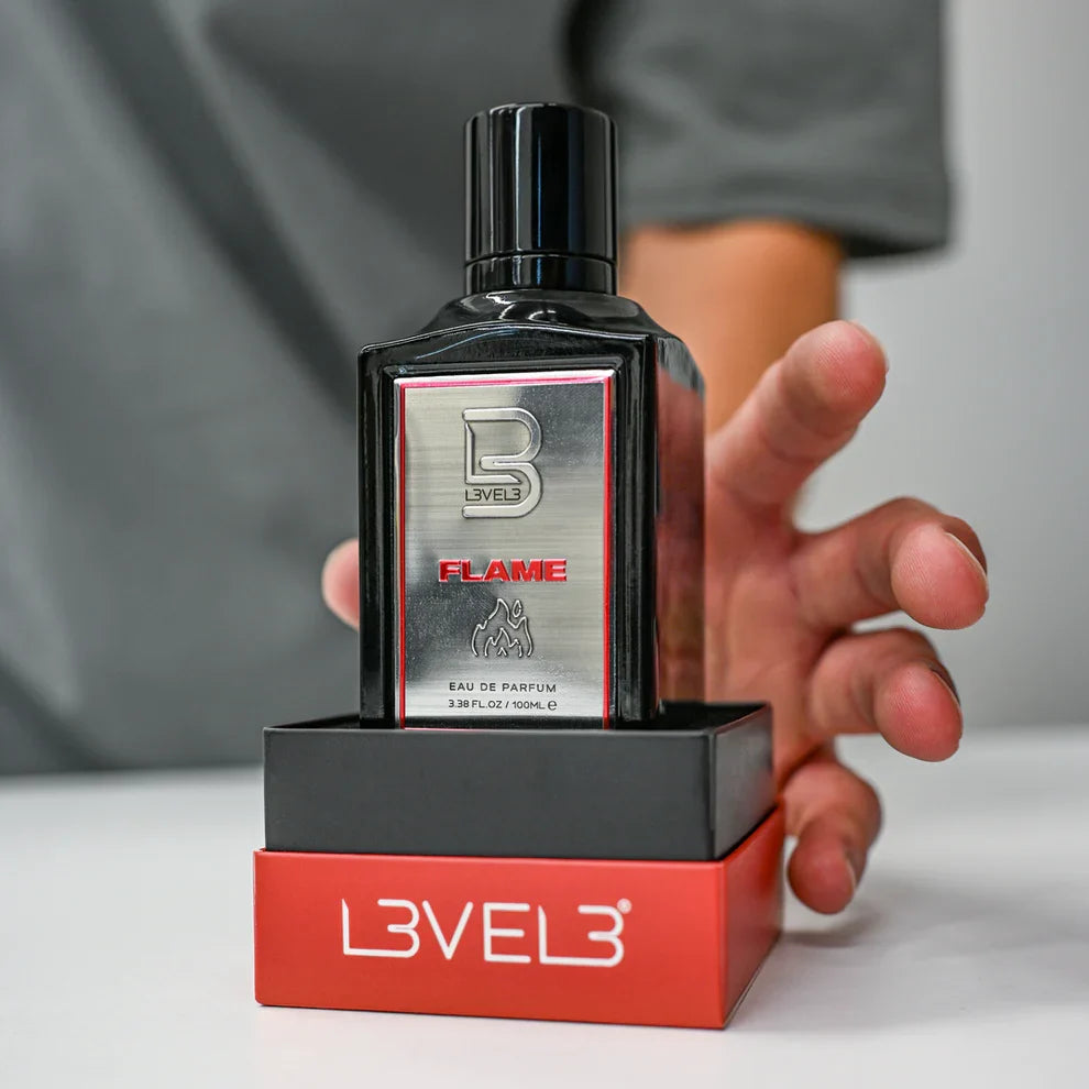 LV3 Flame Eau De Parfum Cologne 100ML by L3VEL3 - Sustainable Living (View 3)