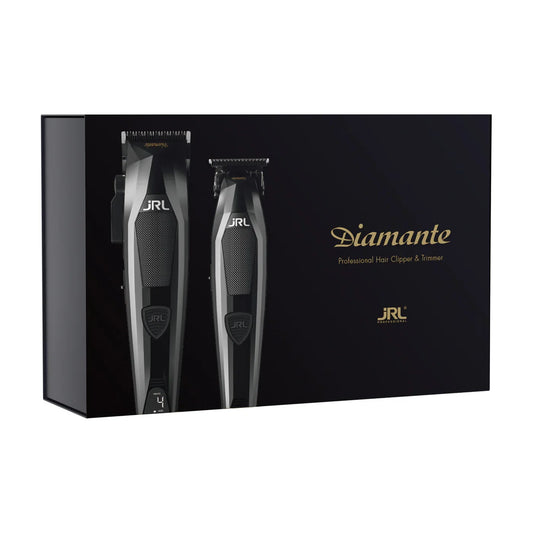 JRL Clipper + Trimmer Set - Black Diamante Collection