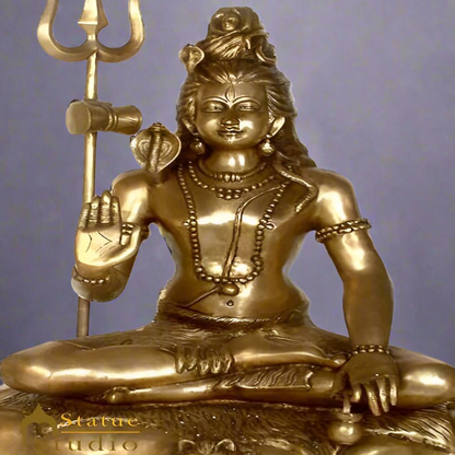 Large Size Divine Lord Shiva Statue For Success 2.5 Feet by vendor-unknown - Hindu Gods (View 2)