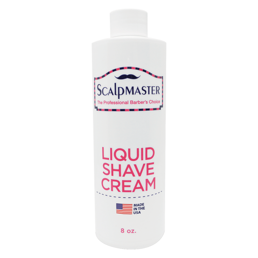 Scalpmaster Liquid Shave Cream 8oz