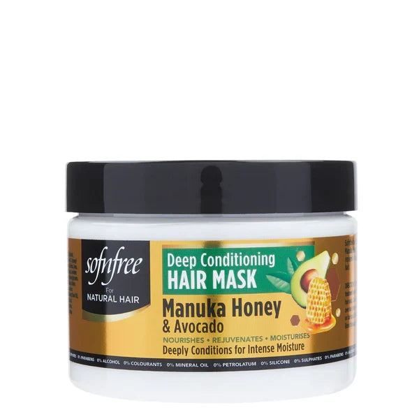 Sofn'free Deep Conditioning Hair Mask with Manuka Honey and Avocado 325 ml by Sofn'free - Sustainable Living