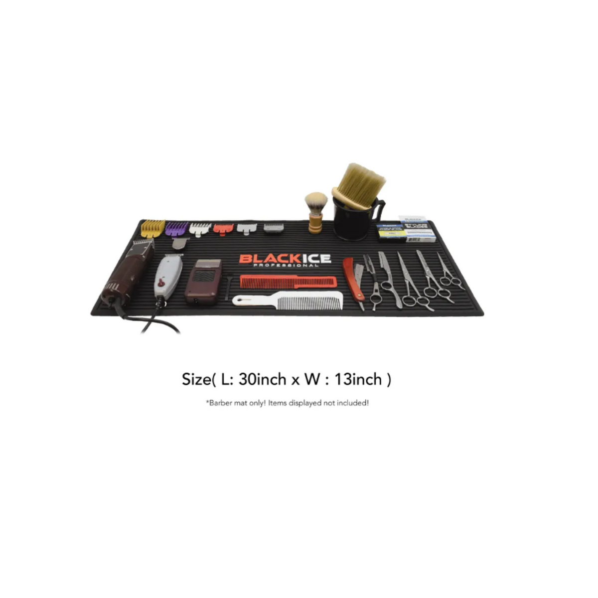 Black Ice Barber Mat Large by Black Ice - Sustainable Living (View 2)