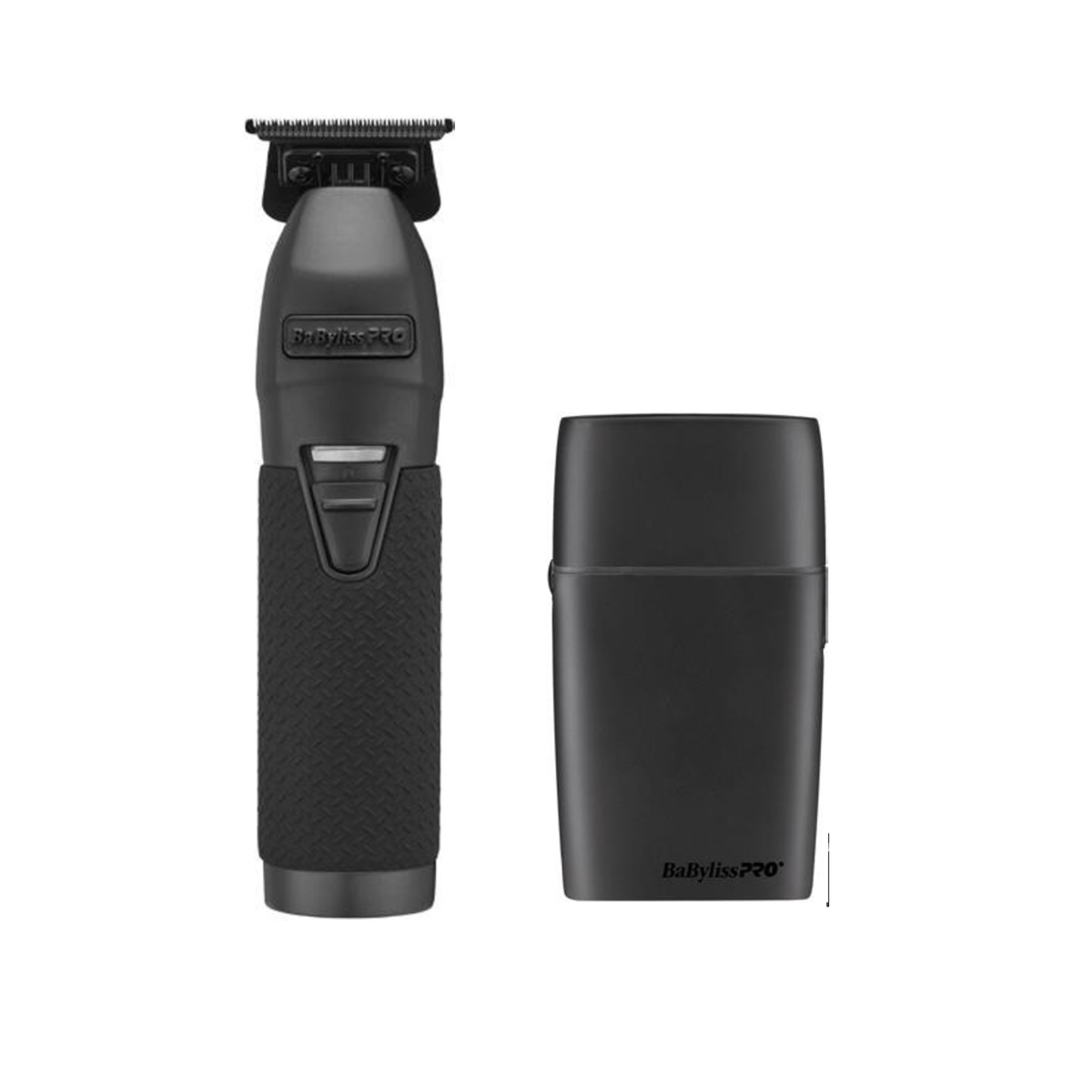 BaBylissPro Matte Black All Metal Lithium FX+ Trimmer +  Double Foil Shaver Prepack Set by BabylissPro - Sustainable Living