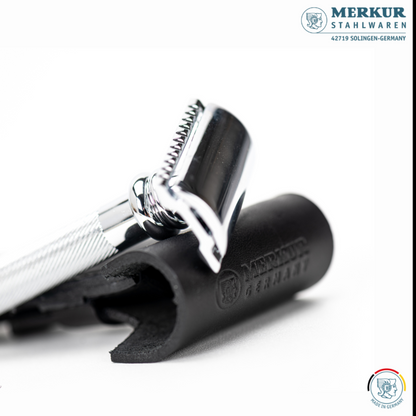 Merkur Leather Case, Standard, Fits all Items except 24001 and Futur, Cowhide, Black by Merkur - Razor Accessories (View 7)
