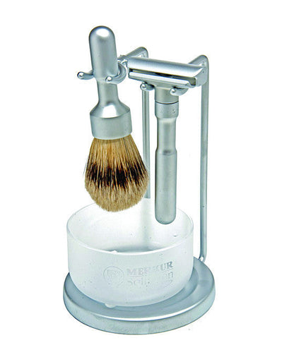 Merkur Futur Adjustable 4-Piece Luxury Shaving Set (Matte Satin Finish) by Merkur - Gift Sets & Kits (View 2)