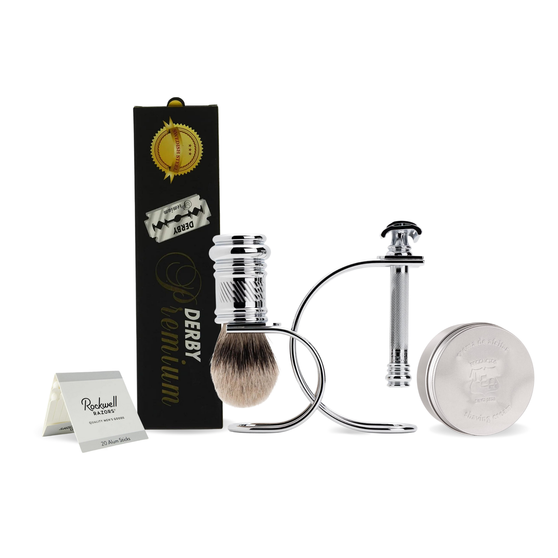 MK-CHROMSET2 Merkur 5PC Chrome Set - Eco-friendly - Sama Homes