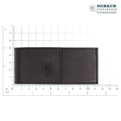 Merkur 23C Safety Razor Travel Set – Black Leather Case and 10 Blades by Merkur - Razor Accessories (View 7)