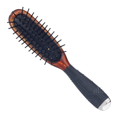 K-MINIHOG Kent Mini Hog, Travel Size, Cushion Base, Ball Tip Quill by Kent - Hair Brushes