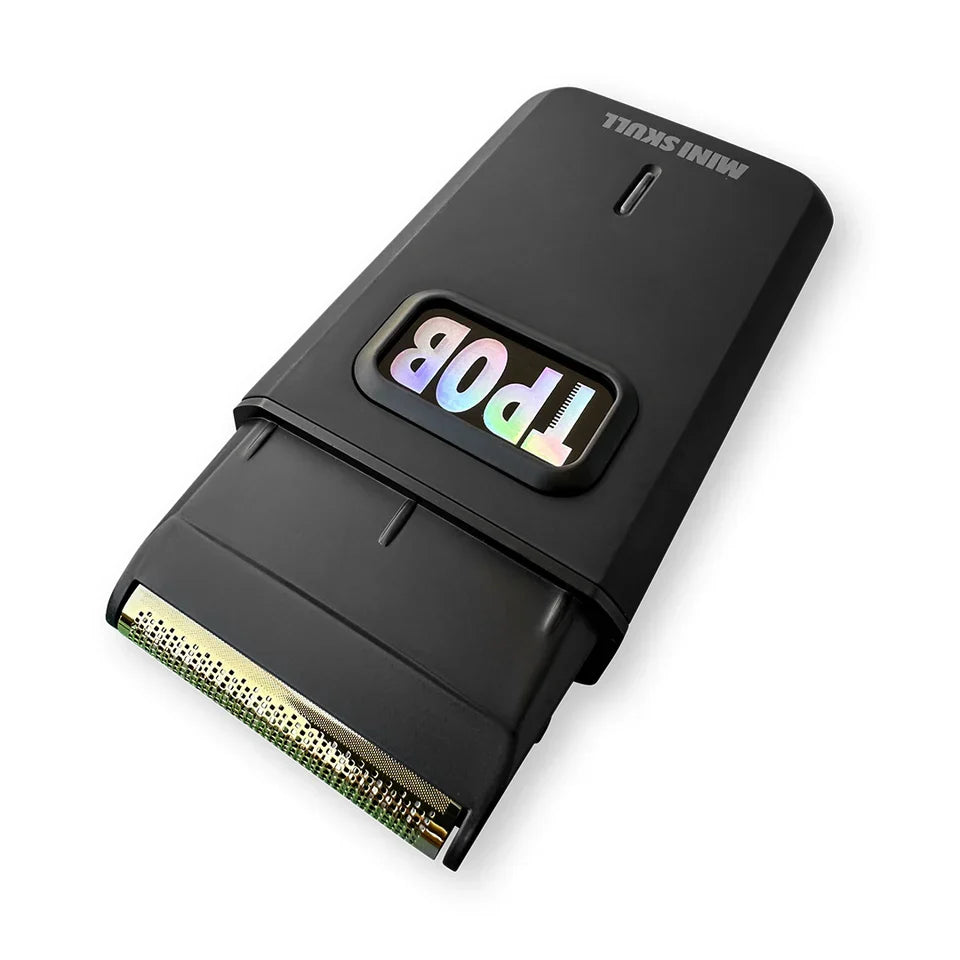 TPOB Mini Skull Single Foil Shaver - Blackout Edition