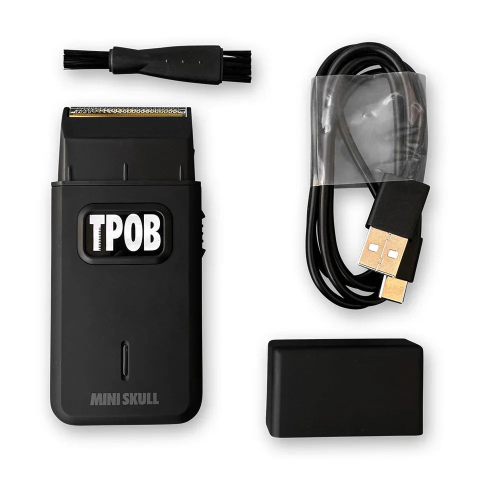 TPOB Mini Skull Single Foil Shaver - Blackout Edition by TPOB - Sustainable Living (View 3)