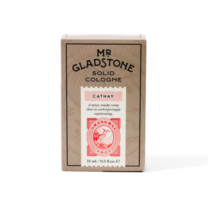MRG-CATH Mr. Gladstone Cathay Solid Cologne - Fine Fragrance Reminiscent of 1932 Shanghai by Mr Gladstone - Solid Cologne (View 2)