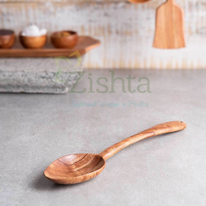 Neem Wood Ladle-Dal by Sama Homes - Sustainable Living