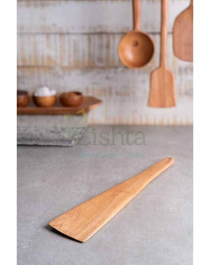 Neem Wood Ladle-Dosa by Sama Homes - Sustainable Living (View 2)