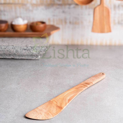 Neem Wood Ladle-Fry by Sama Homes - Sustainable Living