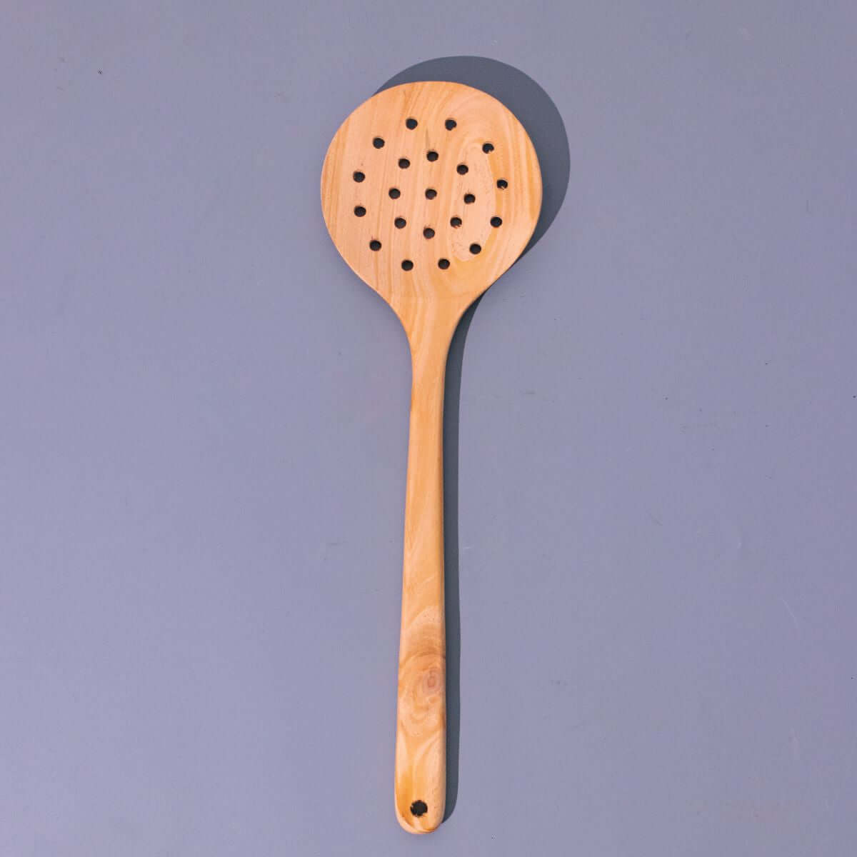 Neem Wood Ladle - Skimmer - Eco-friendly - Sama Homes