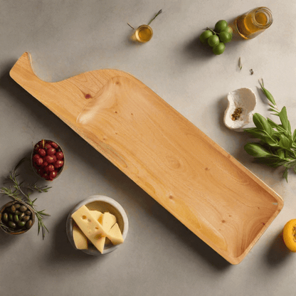 Neem Wood Platter by Sama Homes - Sustainable Living (View 2)