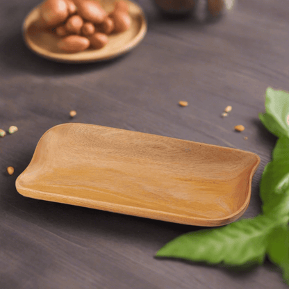Neem Wood Rectangle Platter by Sama Homes - Sustainable Living (View 2)