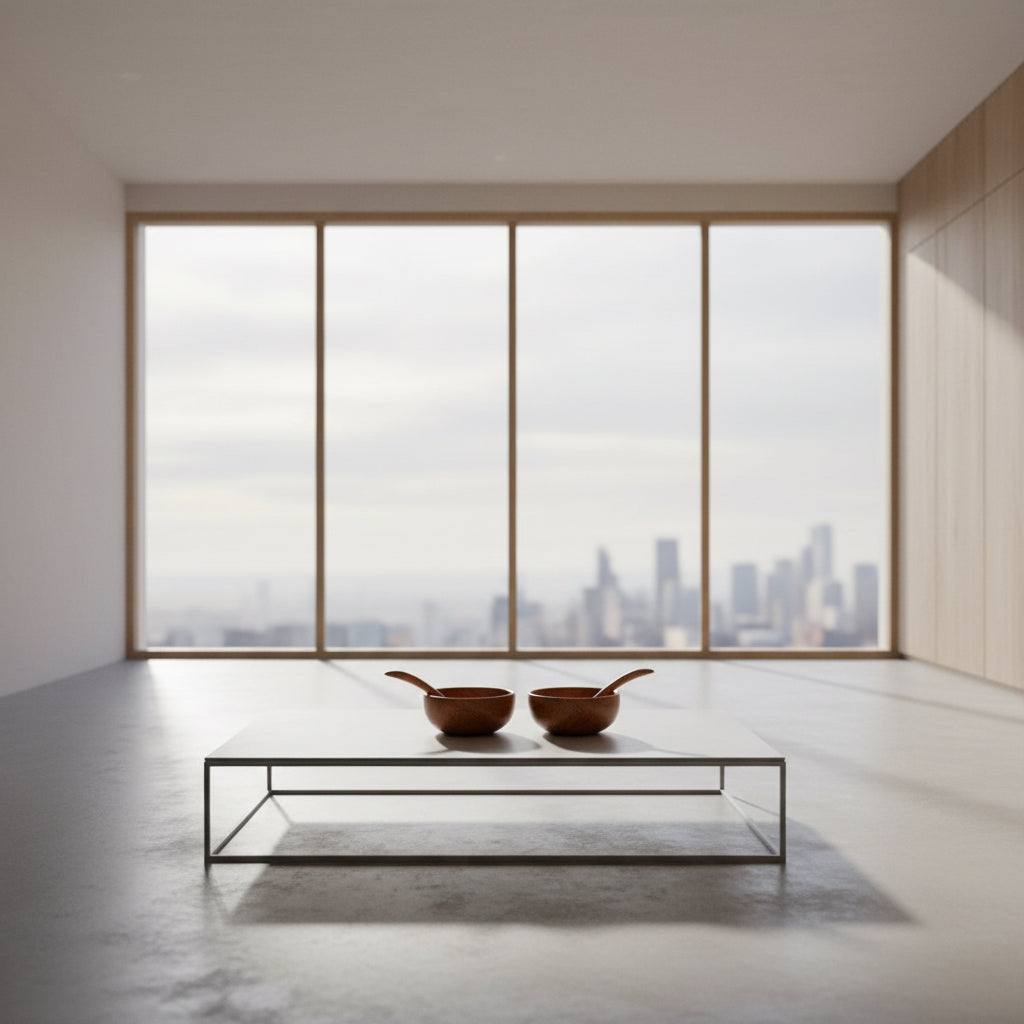 Antibacterial Wooden Serving Bowls for Soup and Snacks