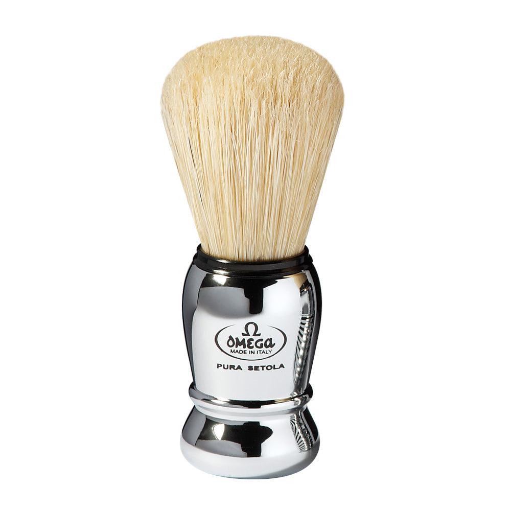 Omega Chrome Shaving Brush #29 - Eco-friendly - Sama Homes