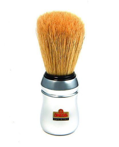 Omega Boar Bristle Shaving Brush With Chromed Plastic Handle by Omega - Shaving Brushes