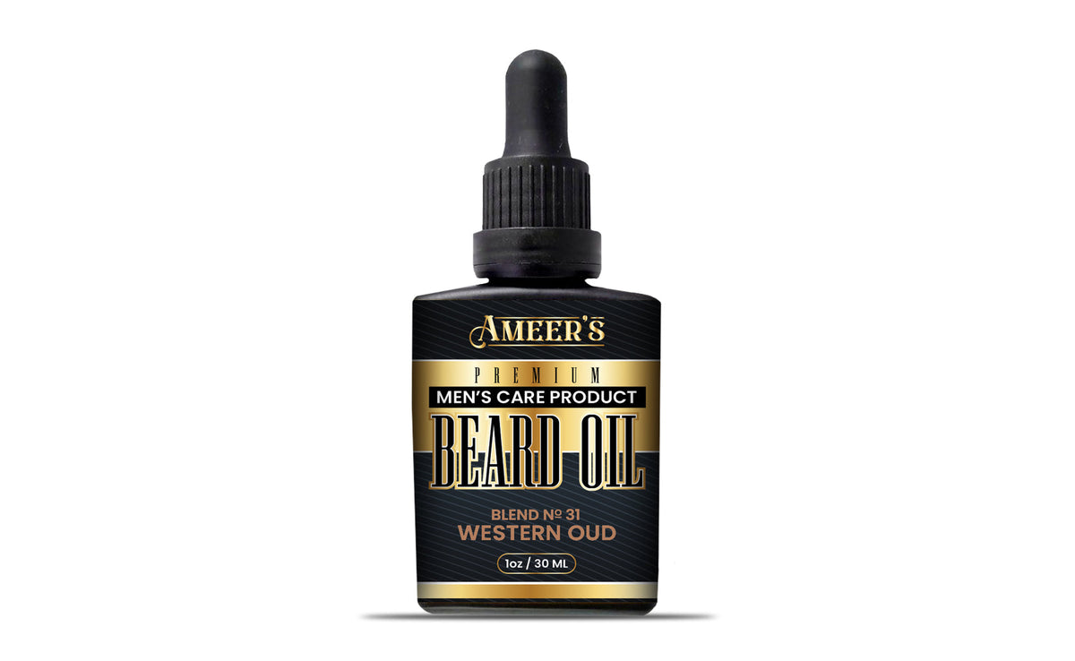 Ameer's Conditioning Beard Oil Western Oud #31 30ml by Ameer's - Sustainable Living