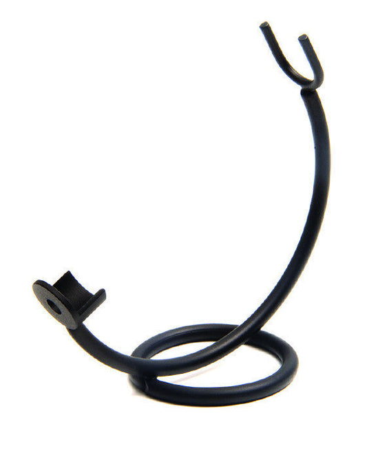 PureBadger Collection Curved Stand In Matte Black For Straight Razors