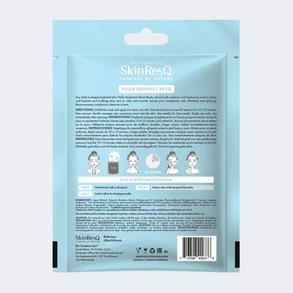 BCL SkinResQ Hello Hydration Sheet Mask by BCL Spa - Sustainable Living (View 2)