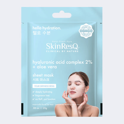 BCL SkinResQ Hello Hydration Sheet Mask by BCL Spa - Sustainable Living