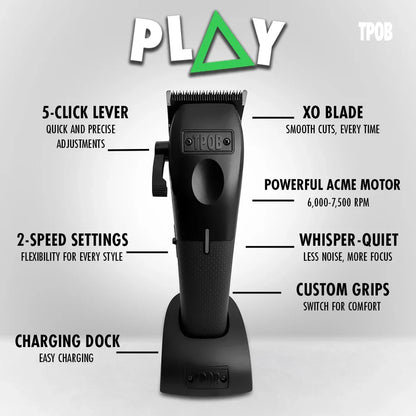 TPOB Play Clipper - Black & White by TPOB - Sustainable Living (View 7)