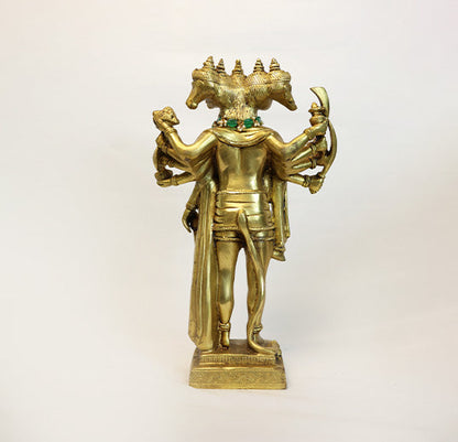 BRASS PANCHMUKHI by Siddhhi Arts - Idol (View 5)