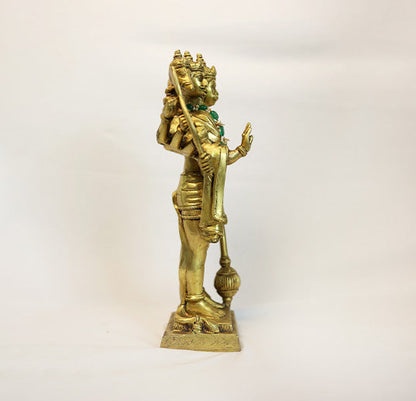 BRASS PANCHMUKHI by Siddhhi Arts - Idol (View 4)