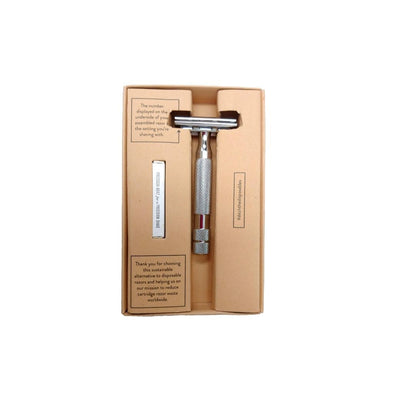 Rockwell 2C Adjustable DE Safety Razor - White Chrome (2 Settings) by Rockwell - Double Edge Safety Razors (View 5)