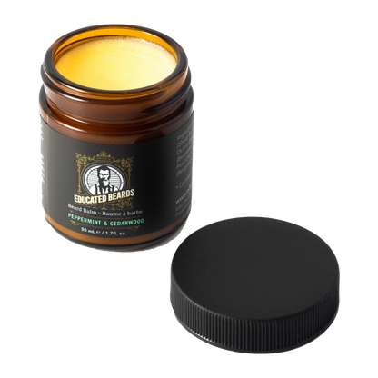 Educated Beards Organic Beard Balm - Peppermint Cedarwood, 50ml by Educated Beards - Sustainable Living (View 2)