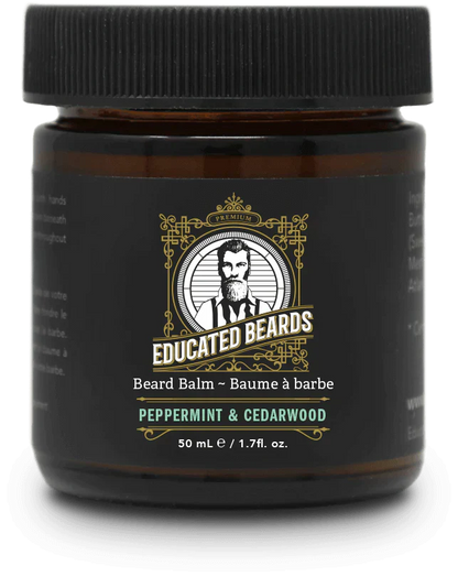 Educated Beards Organic Beard Balm - Peppermint Cedarwood, 50ml by Educated Beards - Sustainable Living (View 3)