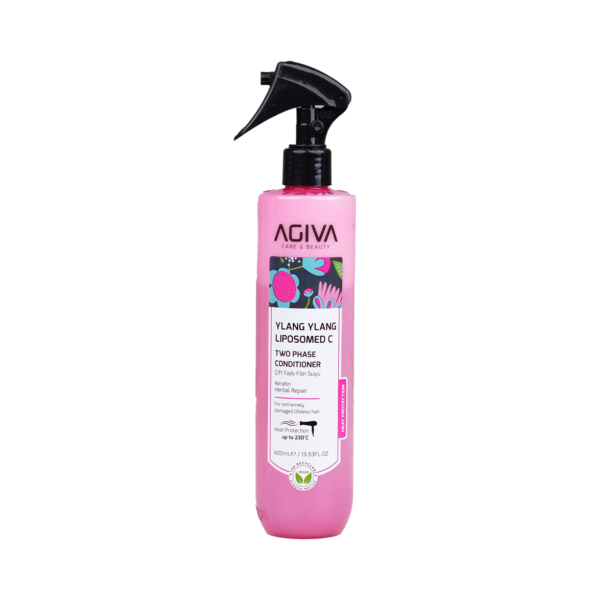 Agiva Ylang Ylang Lıpozom C Pro Care Two Phase Conditioner 400ML by Agiva - Sustainable Living