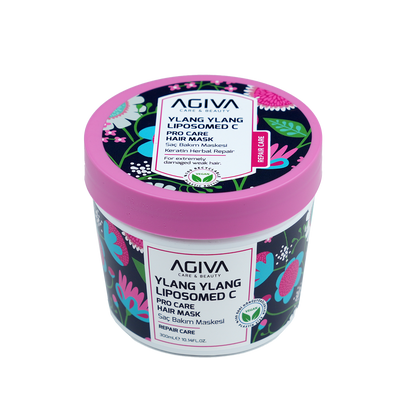 Agiva Ylang Ylang Lıpozom C Pro Care Hair Mask 300ML by Agiva - Sustainable Living